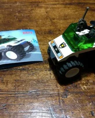 LEGO 6471 4WD Police Patrol cop041 Zipper Sheriff