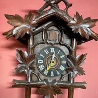 Orologio a pendolo Cucù antico foresta nera