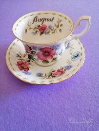 Tazza e piattino Royal Albert August