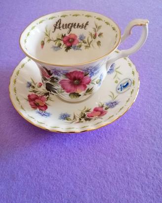 Tazza e piattino Royal Albert August