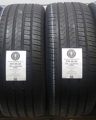 4 GOMME 275 35 22 PIRELLI A55617
