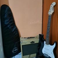 chitarra e amplificatore