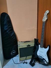 chitarra e amplificatore
