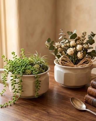 Coppia Pitali  "Società Ceramica Italiana Laveno"