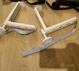 lechuza balconera supporto ringhiere