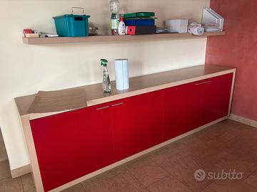 Credenza/Madia con mensole 
