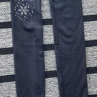 Leggins termici elastici pattinaggio ghiaccio