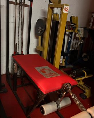 Attrezzi  panatta e fassi leg extension t bar