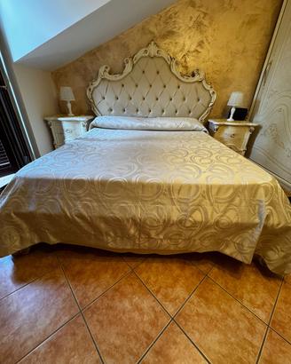 Letto con cassettone