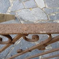 Ringhiera per scala ferro battuto
