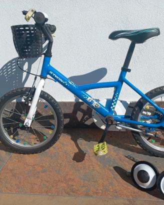 Bici 16" kit di aprendimento bimbo 