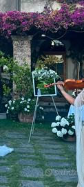Cavalletto pieghevole 160cm per pittura o quadri