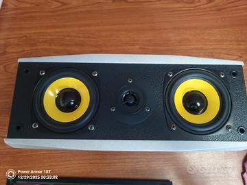 altoparlante centrale surround 2 vie dynavox 