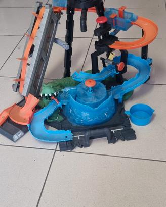 garage autolavaggio hot wheels