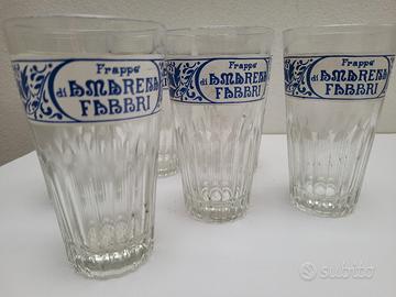 6 bicchieri frappè Amarena Fabbri