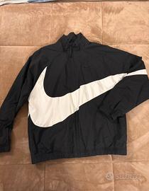 Giacca Nike Big Swoosh Woven Statement Nero