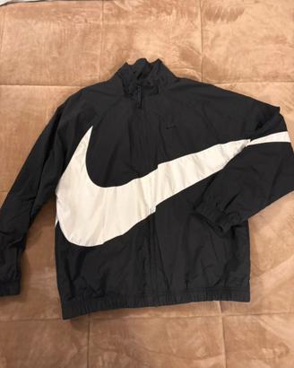 Giacca Nike Big Swoosh Woven Statement Nero