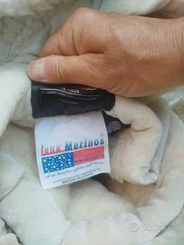 Coperta lana merinos
