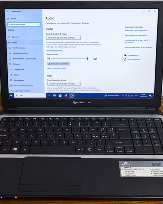 Notebook Packard Bell EasyNote TE - Intel i3 - SSD