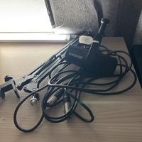 Microfono SHURE MV7X con asta e filo