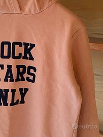 Felpa Rock Stars Only con cappuccio S