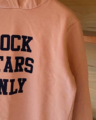Felpa Rock Stars Only con cappuccio S