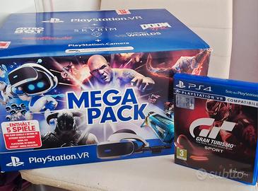 VR Playstation 4 PS5+ gioco Gran turismo PERFETTO 