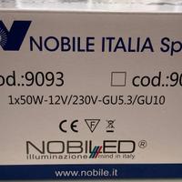 Faretti tondi in gesso da incasso NOBILE 9093