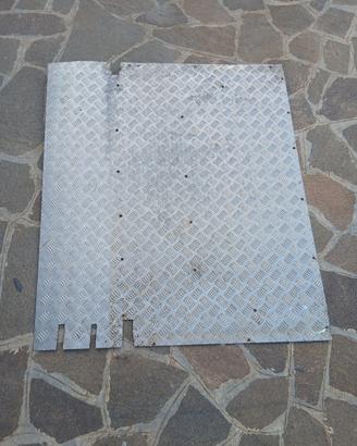 lastra d'alluminio mandorlata