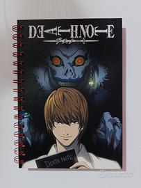 Death Note shadow notebook quaderno A5 righe
