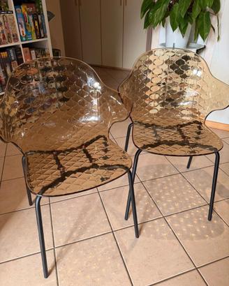 2 sedie Calligaris Saint Tropez
