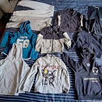 Felpe e pantaloni cotone- 5/6 anni (pac2)