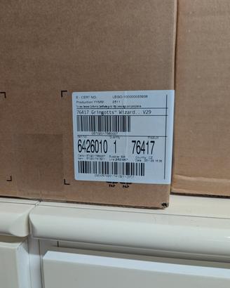 Lego gringott 76417 misb nuovo sigillato brown box
