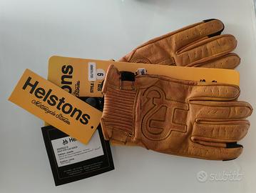 guanti moto pelle helstons 