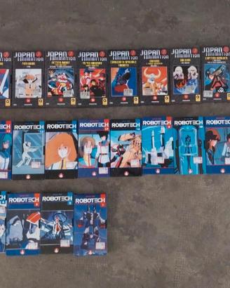 Videocassette VHS, cartoni giapponesi originali. 