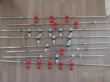 ricambio aste calcio balilla biliardino nuovo! 