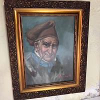 Quadro con vetro e cornice