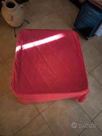 Letto ripiegabile pouf