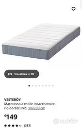 Materasso Ikea Vesteröy 90x200