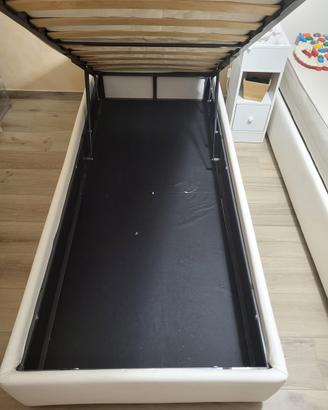 Coppia letti singoli con contenitore (MALM)