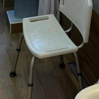 Sedia antiscivolo per doccia