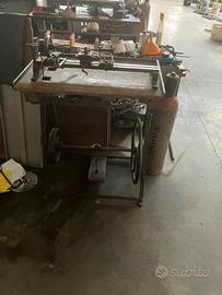Tornietto artigianale a pedale