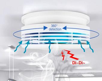 SENSORE FUMO WIFI TUYA