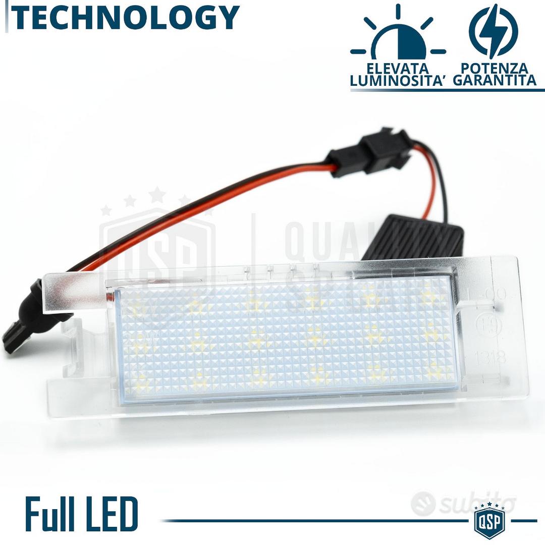 LUCI POSIZIONE A LED + LUCI TARGA A LED CANBUS ALFA 147 RESTYLING NO ERRORE