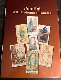 Album santini da collezione Madonna di Lourdes
