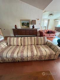 Set divani elegante in seta (n.3 componenti)