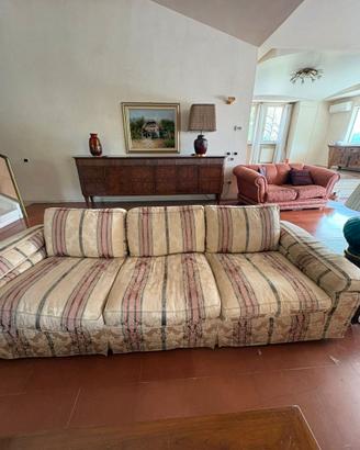 Set divani elegante in seta (n.3 componenti)
