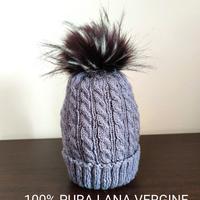 Cappello 100% pura lana vergine handmade 