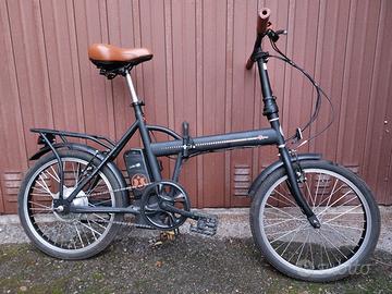 bicicletta elettrica pieghevole 