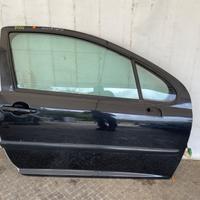 Porta Portiera Peugeot 207 3P Anteriore Destra NER